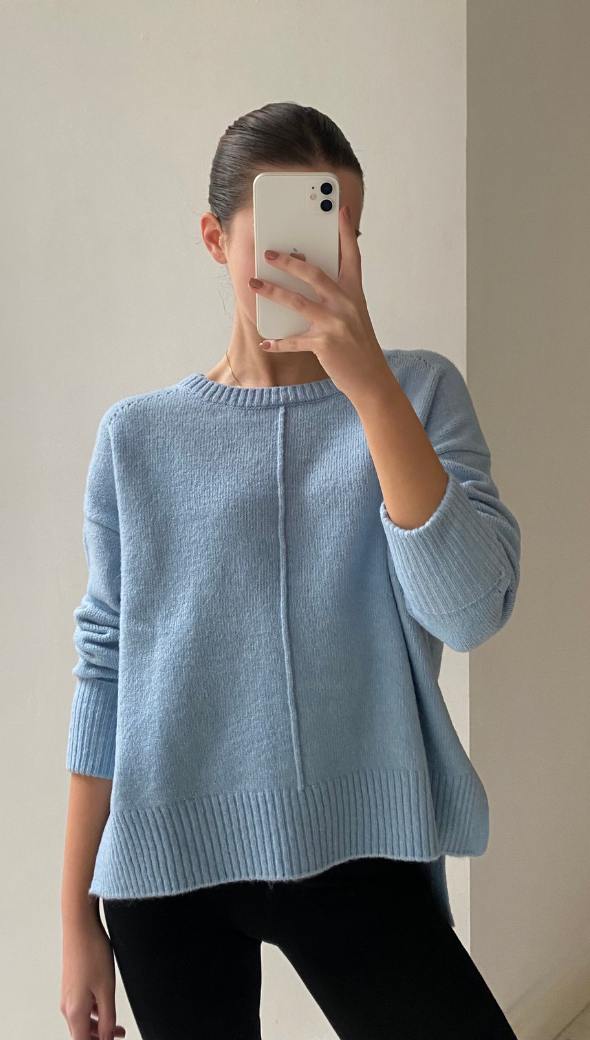 ASHLEY SWEATER - BLUE