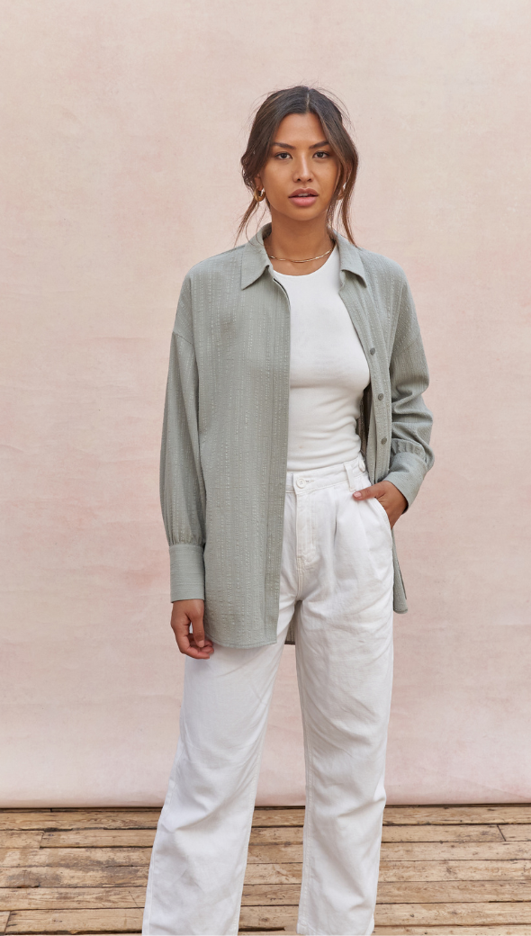 Masha Shirt - Sage
