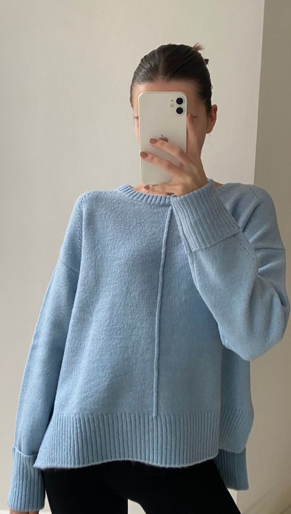 ASHLEY SWEATER - BLUE