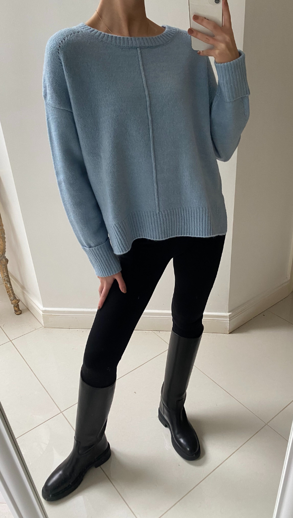ASHLEY SWEATER - BLUE