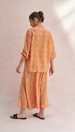 AYLA SHIRT - AUBURN PRINT
