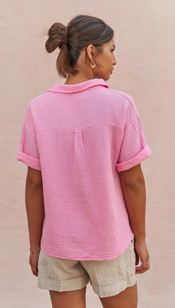 Mariana Shirt - Bubblegum