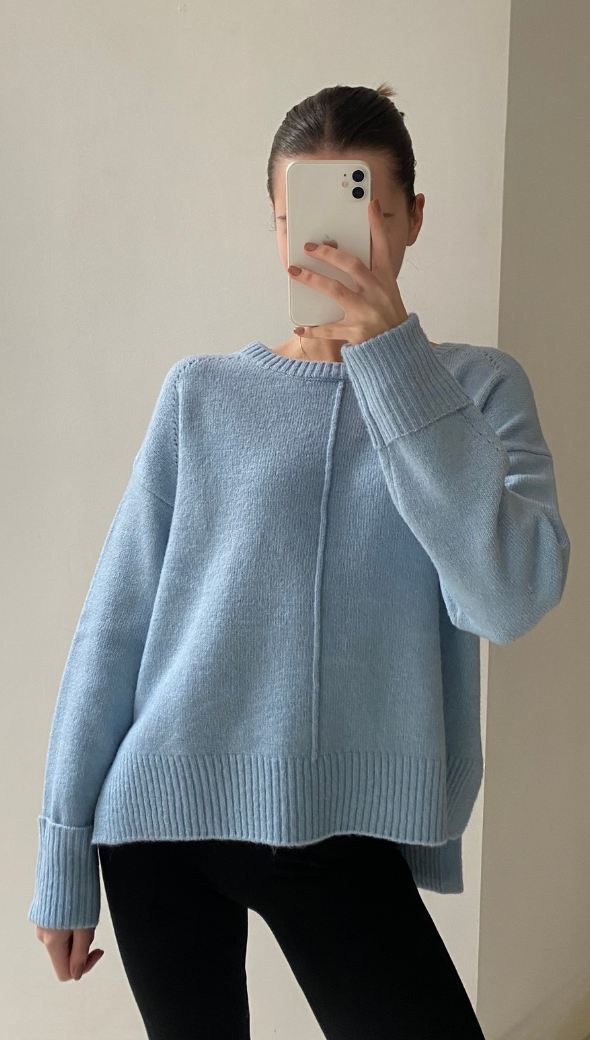 ASHLEY SWEATER - BLUE