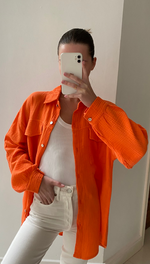 ANTONETA SHIRT - TANGERINE