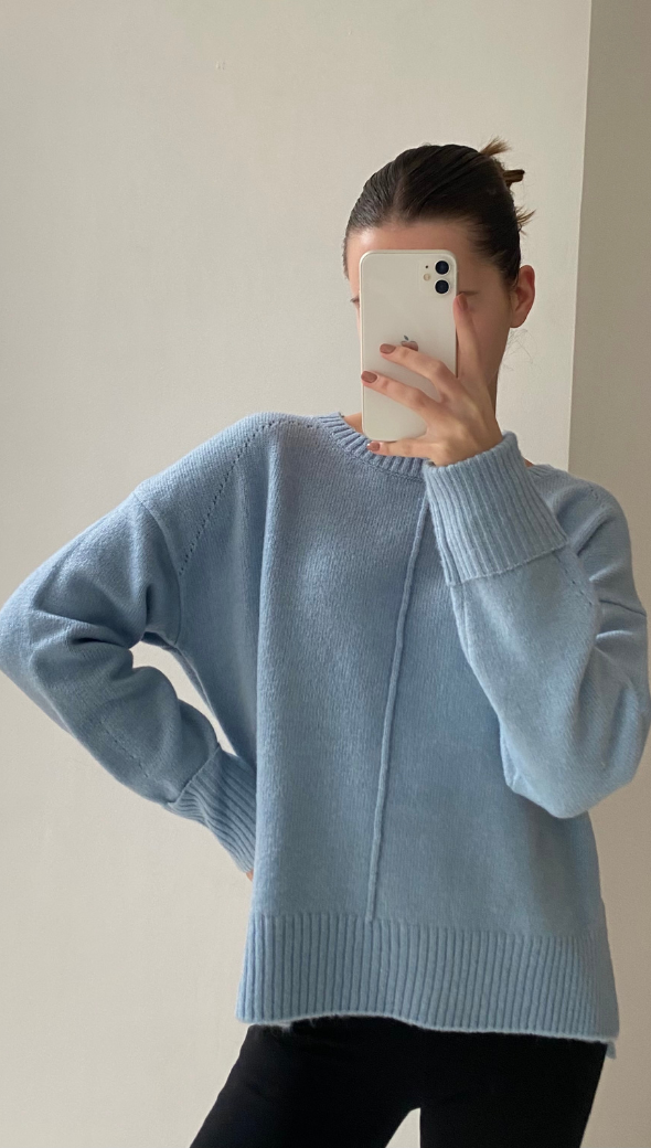 ASHLEY SWEATER - BLUE