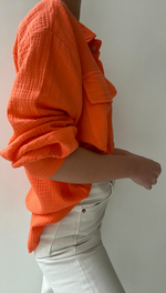 ANTONETA SHIRT - TANGERINE