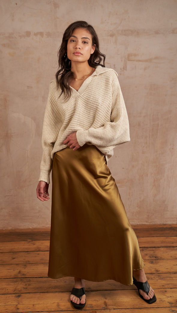 WILLOW SWEATER - SAND