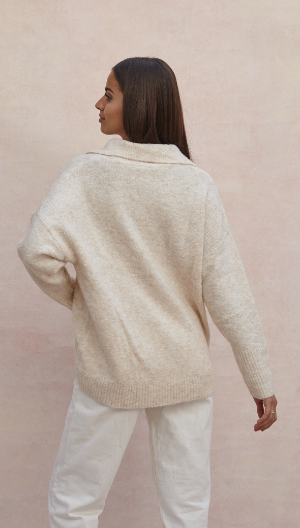VERONIKA SWEATER - IVORY