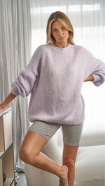ROSALIA SWEATER - SOFT LAVENDER