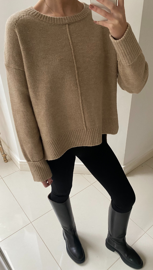 ASHLEY SWEATER - BEIGE