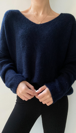 HAILEY SWEATER - NAVY