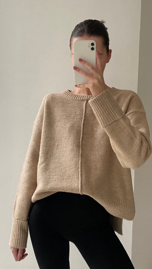 ASHLEY SWEATER - BEIGE