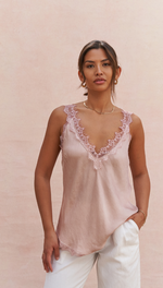 SOLANGE CAMISOLE - BLUSH