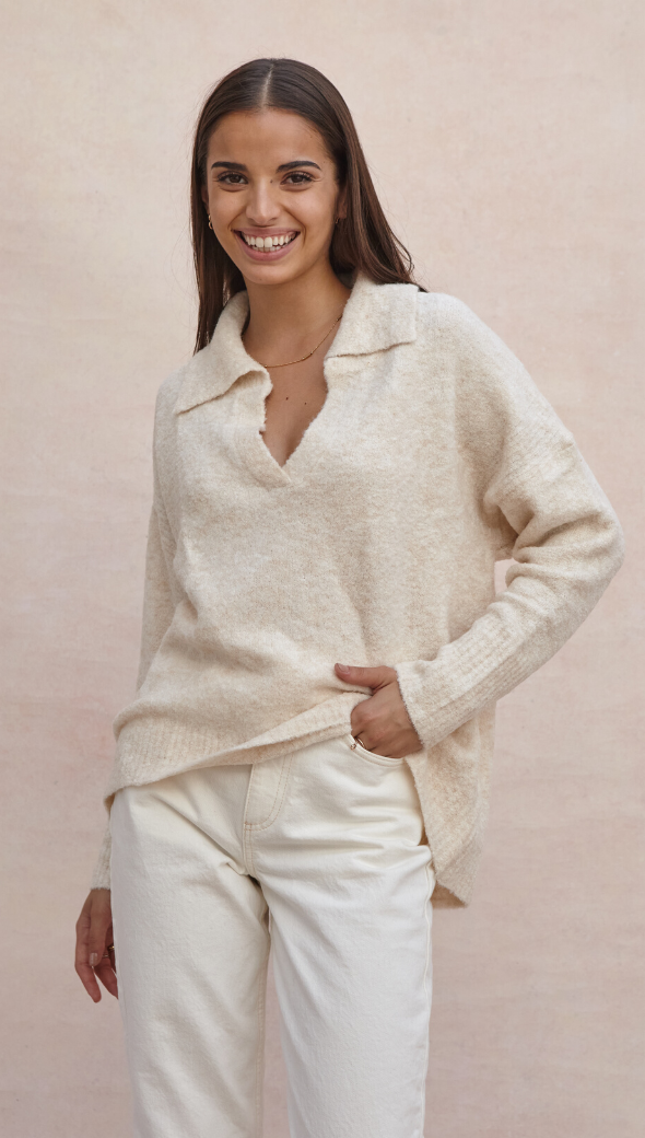 VERONIKA SWEATER - IVORY