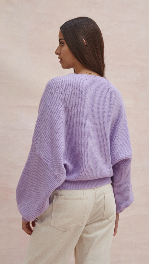STEPHANIE SWEATER - LILAC
