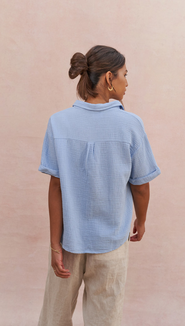 Mariana Shirt - Periwinkle