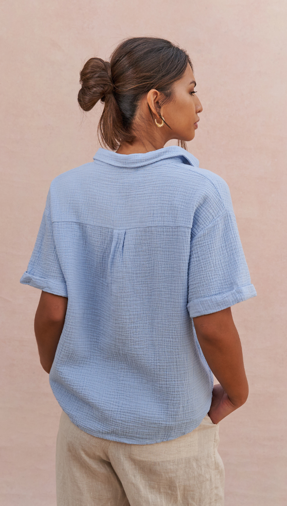 Mariana Shirt - Periwinkle