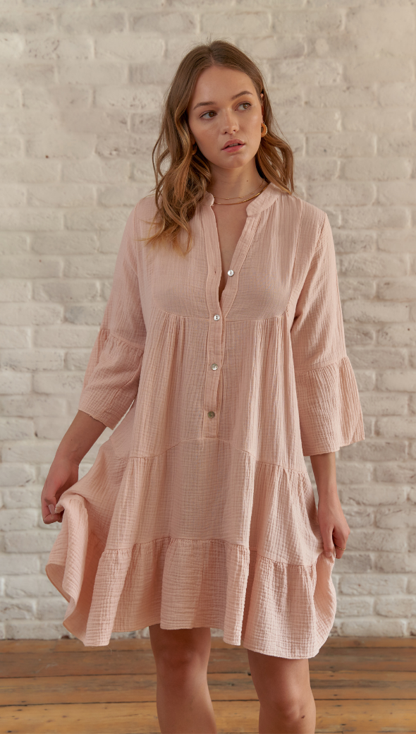 Celestine Dress - Blush