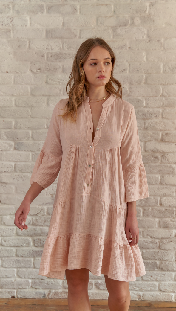 Celestine Dress - Blush