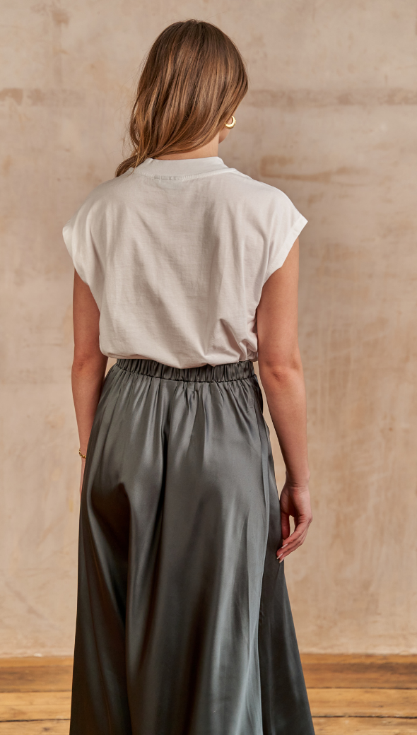 Luisa Skirt - Gunmetal
