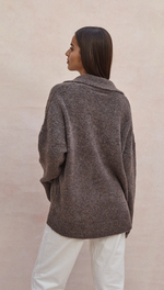 VERONIKA SWEATER - TAUPE