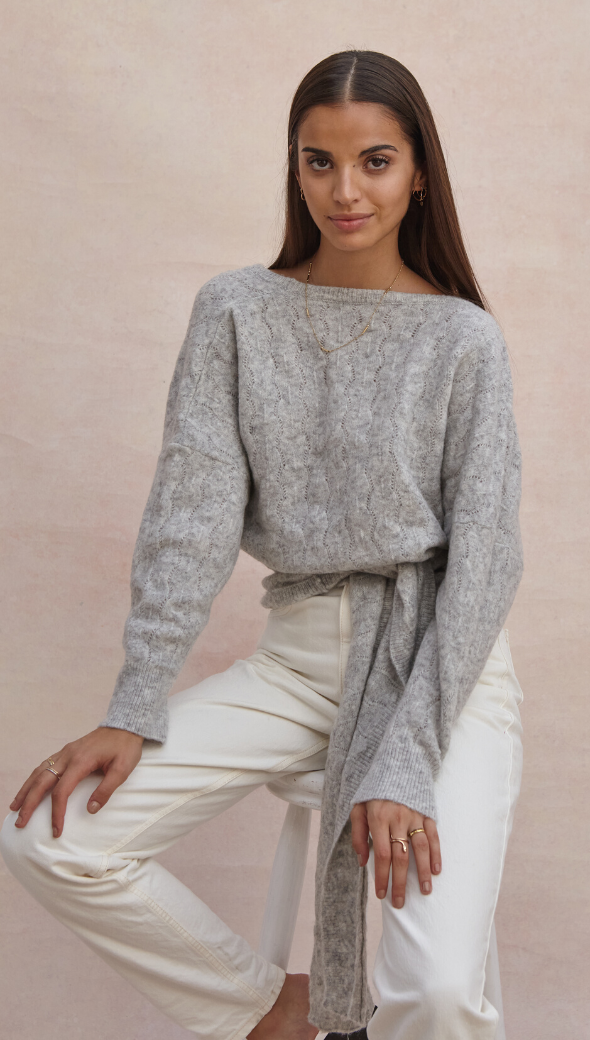 Pia Cardigan - Grey