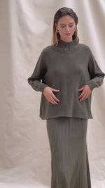 ALMA SKIRT - KHAKI