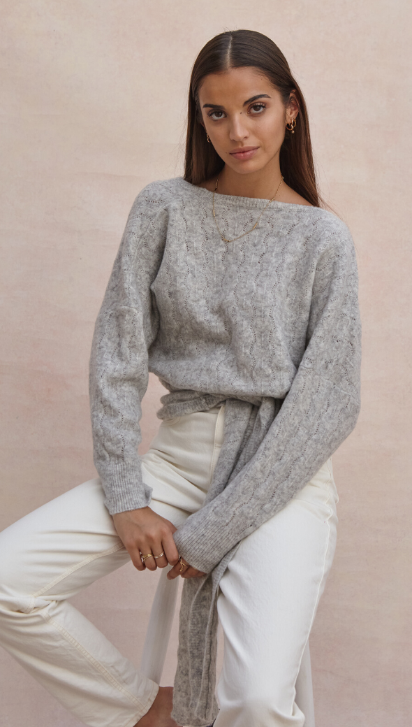 Pia Cardigan - Grey