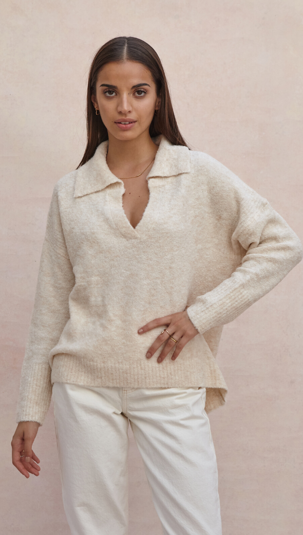 VERONIKA SWEATER - IVORY