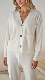 MAYENNE CARDIGAN - IVORY