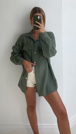 ANTONETA SHIRT - KHAKI