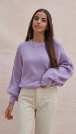 STEPHANIE SWEATER - LILAC