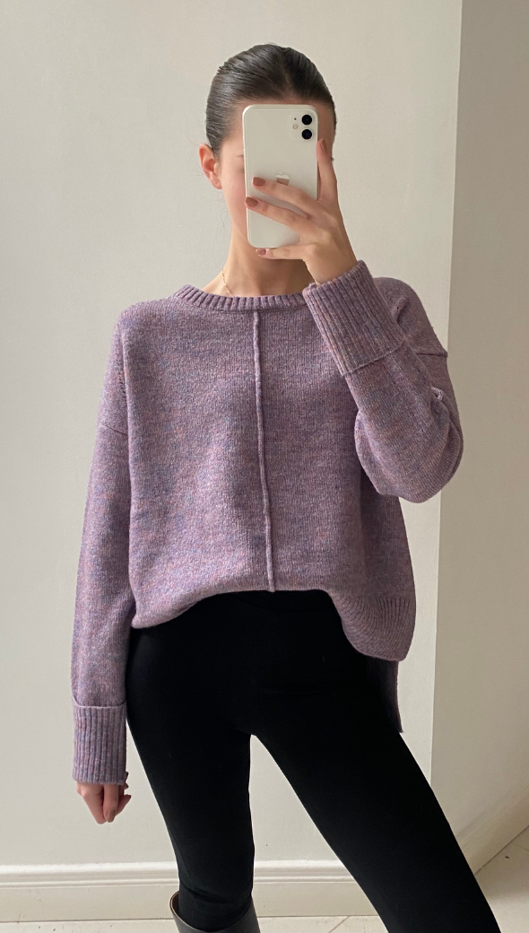 ASHLEY SWEATER - LILAC