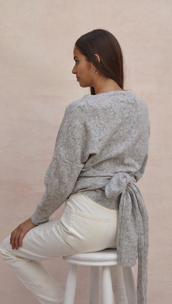 Pia Cardigan - Grey