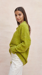 VERONIKA SWEATER - LIME