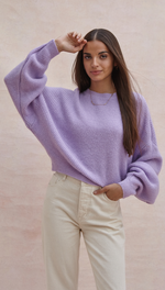 STEPHANIE SWEATER - LILAC