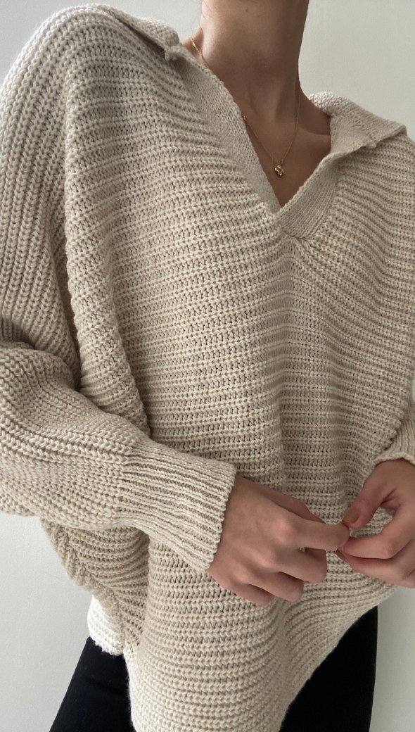 WILLOW SWEATER - SAND