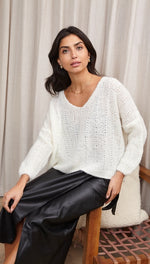 CHRISTINE SWEATER - IVORY