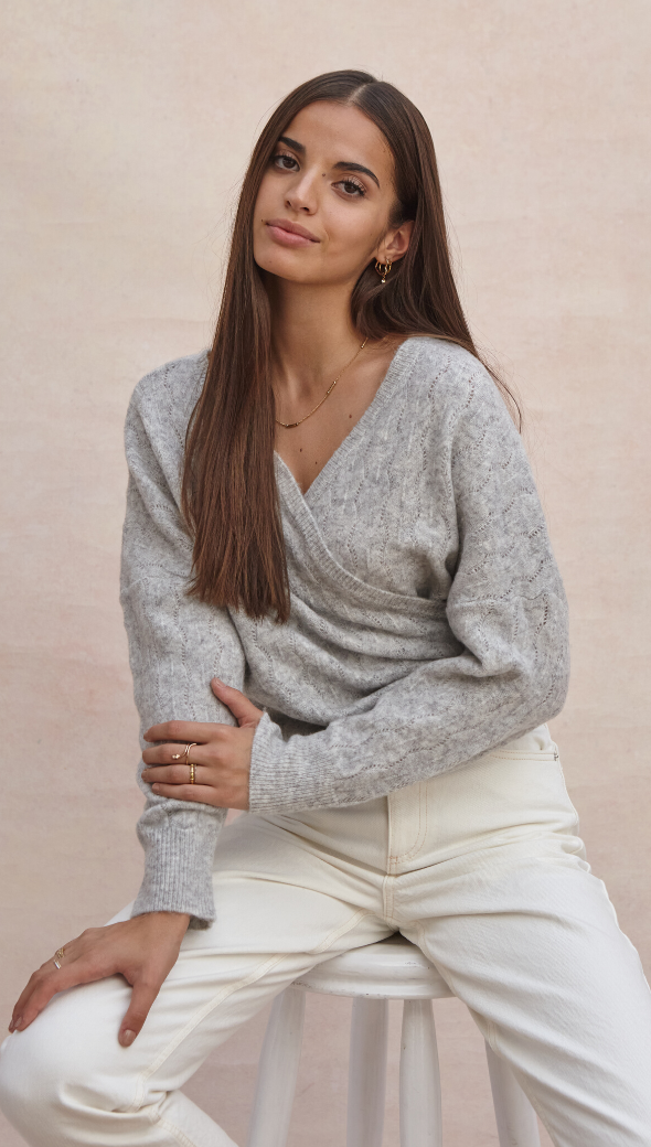 Pia Cardigan - Grey