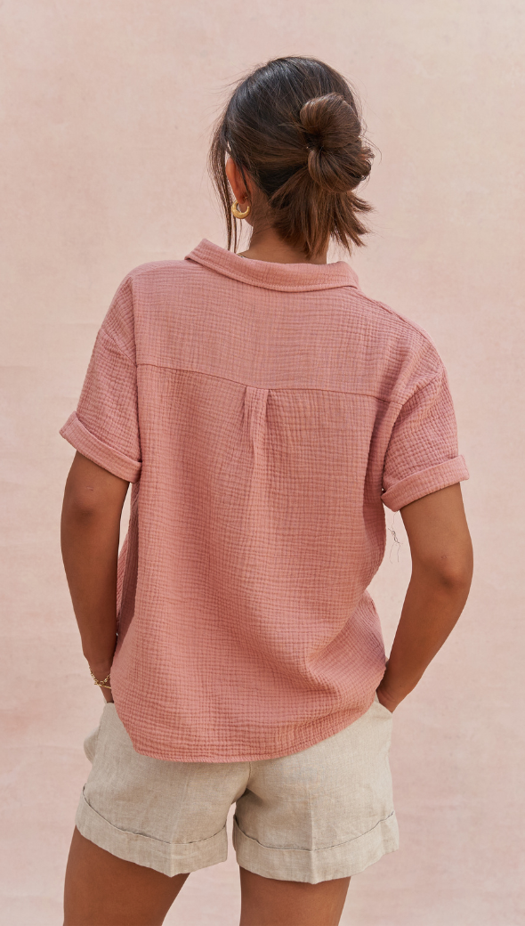 Mariana Shirt- Apricot
