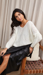 CHRISTINE SWEATER - IVORY