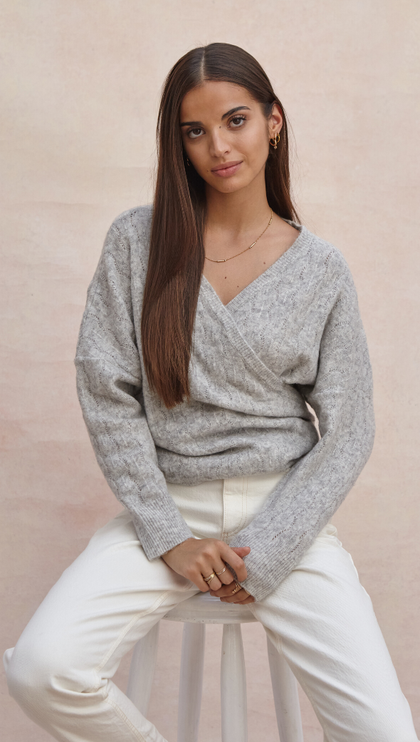 Pia Cardigan - Grey