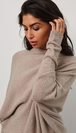 ALISSA SWEATER - CAMEL