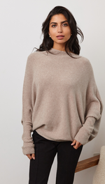 ALISSA SWEATER - CAMEL