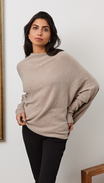 ALISSA SWEATER - CAMEL