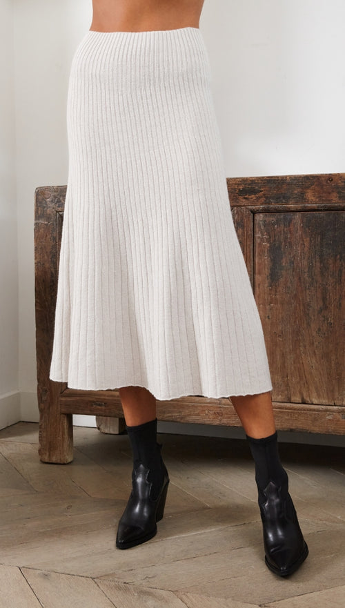 ALMA SKIRT - IVORY