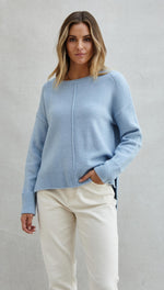 ASHLEY SWEATER - BLUE