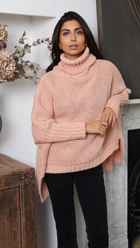 CLAIRE SWEATER - ROSE