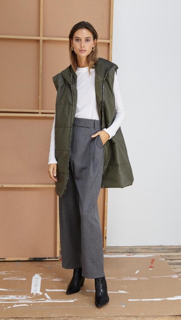 DANICA GILET - KHAKI