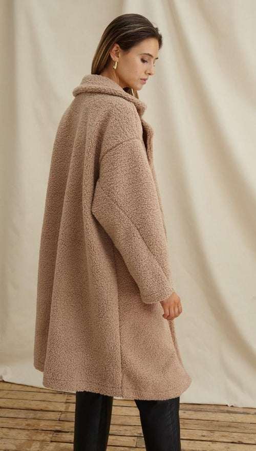 ADRIANA COAT - CAMEL